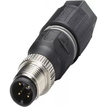 Phoenix Contact 1641785 Kabelverbinder M12 Schwarz - Edelstahl (1641785)