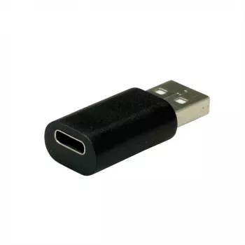 Value 12.99.2995 Kabeladapter USB Typ-A USB Typ-C Schwarz (12.99.2995)