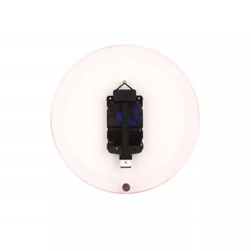 NeXtime klok 2615ro Focus, Ø25 cm, Wanduhr, Weiß/Rot