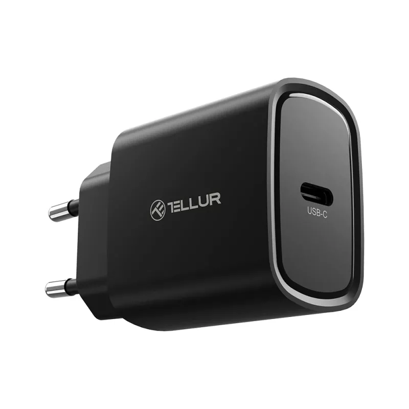 Tellur 20W USB-C PD-Netzladegerät schwarz