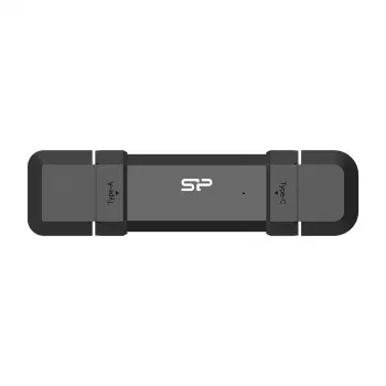 Silicon Power DS72 USB-Flash-Laufwerk 250 GB USB Type-A / USB Type-C 3.2 Gen 2 (3.1 Gen 2) Schwarz
