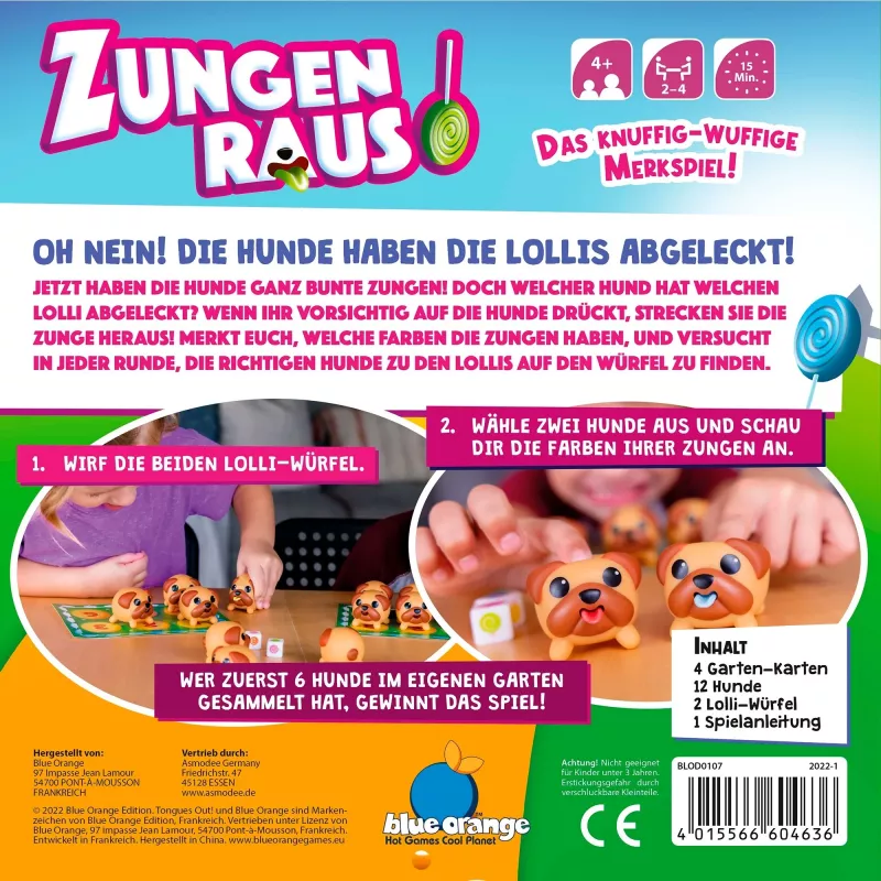 Zungen Raus, Brettspiel