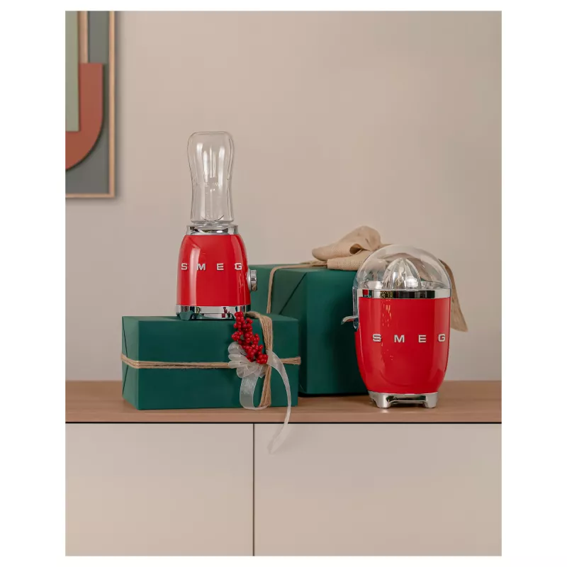 Elektrische Zitruspresse Smeg CJF11RDEU 70 W Rot Edelstahl