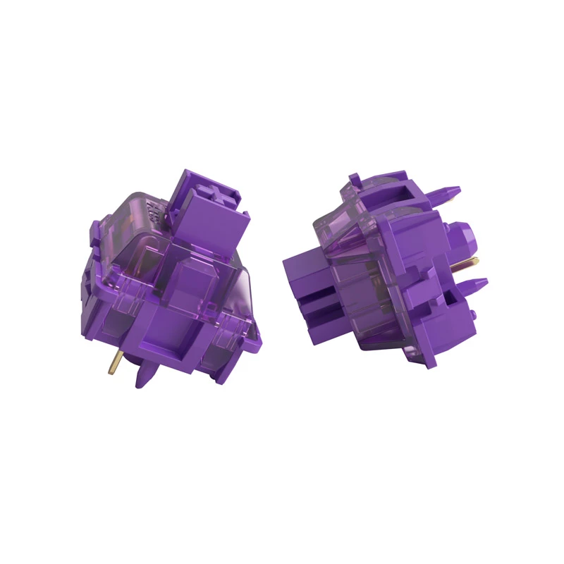 Akko V3 Pro Lavender Purple mechanischer Schalter, 5-Pin, taktil, MX Stem, 40 g, 45 Stück