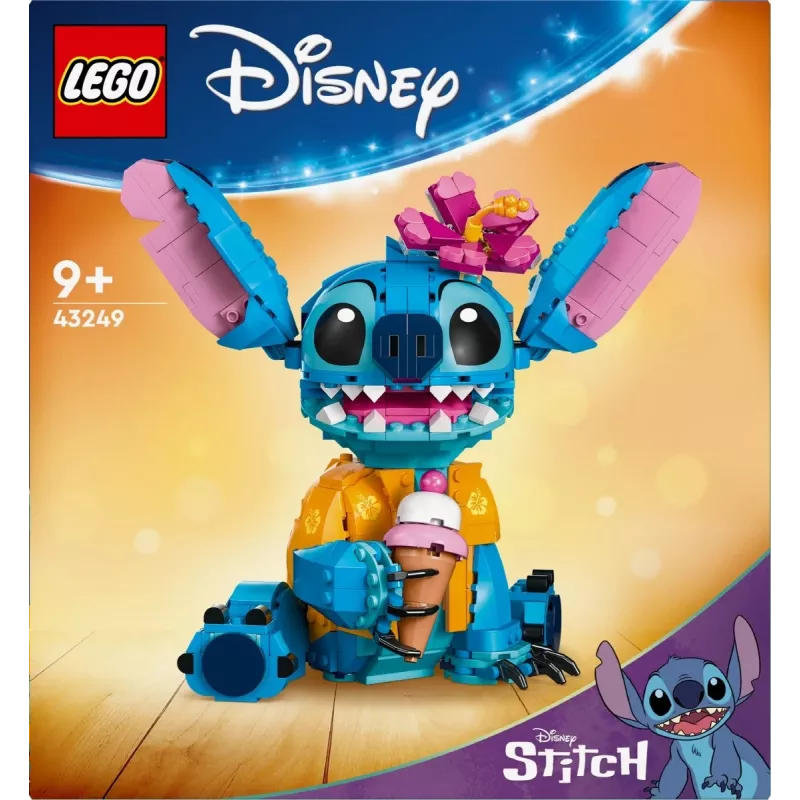 LEGO | Disney Stitch baubares Kinderspielzeug-Set mit Eiscreme 43249