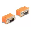 DeLOCK D-Sub 9 CAN-Bus-Adapter 120 Ohm Widerstand Orange
