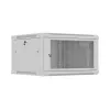 Rack-Schrank 19 inch 6U 600x600 grau perforiert