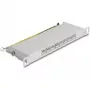 DeLOCK 10 Zoll Patch Panel, 8 Port, Kat.6A, 0,5HE, grau, Metall