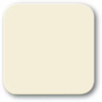 Wandplattenabdeckung Busch‑Jaeger 2506-212 Beige, schraubenlos, 54×54 mm