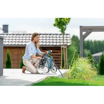 Metall-Schlauchwagen Cellfast EXPLORER 60 m 1/2 Zoll – für 60 m 1/2-Zoll-Gartenschlauch