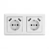 Wandsteckdose DeLOCK 2-fach mit 4 USB-Anschlüssen 2 x 2,8 A