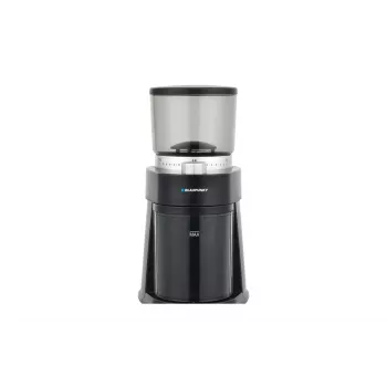 Kaffeemühle mit Schlagmahlwerk BLAUPUNKT FCM501 — 250 g Bohnen, 180 g Kaffeepulver, 120 W, silber