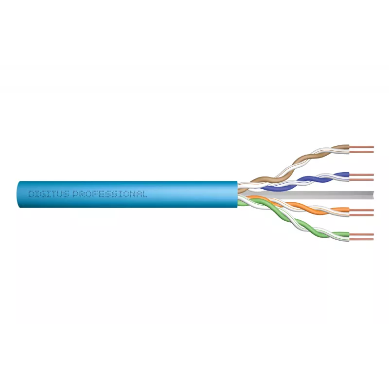 Netzwerkkabel Digitus Cat.6A U/UTP 500m Blau