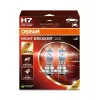 Halogen-Scheinwerferlampe osram H7 NIGHT BREAKER 220 — Doppelpack (Modell 64210NB220-2HB)