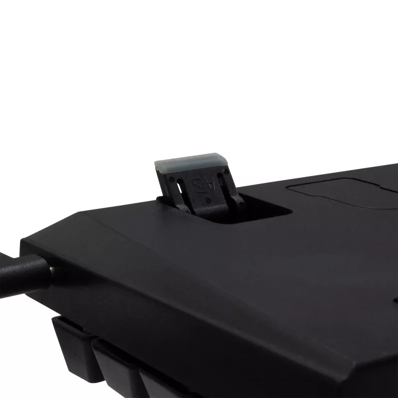Mechanische Gaming-Tastatur White Shark WAKIZASHI-2 US-Layout grau-schwarz mit roten Switches