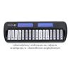 Batterieladegerät everActive NC-1600 — universelles DC-Ladegerät für Li-Ion, unterstützt 16 Zellen, kompatible Größen AA/AAA/C, schwarz, AC 100–240V 50–60Hz