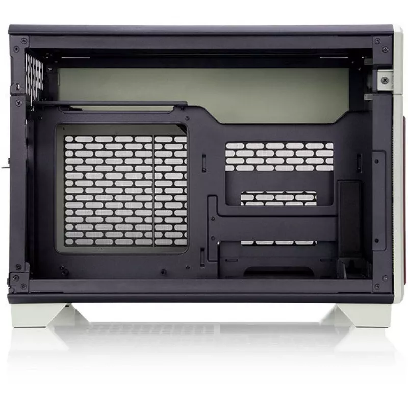 Mini-Gehäuse THERMALTAKE TR100 WS Matcha Grün, kompaktes Design, Unterstützung für mini-ITX/microATX