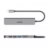 USB-C Hub Unitek 7in1 Aluminium PD 100W 5 Gbps — Multiport-Adapter mit Power Delivery