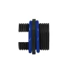 LogiLink IP68 Outdoor-Gehäuse für Keystone-Module und Kupplungen, Kunststoff, Polyamid, Schwarz, IP68, 140 mm, 36 mm, 36 mm