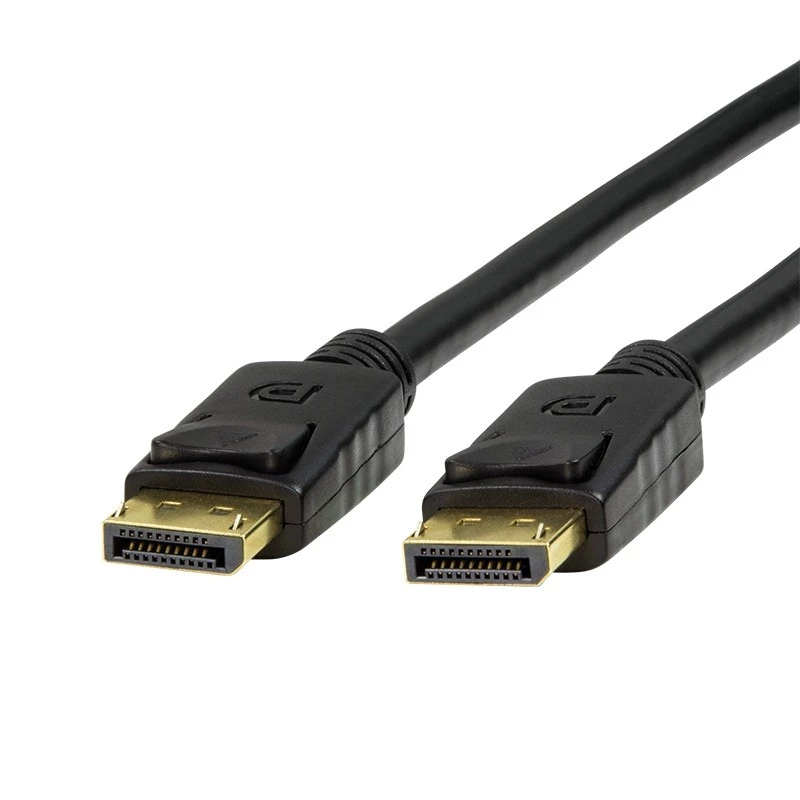 LogiLink CV0120 DisplayPort-Kabel DisplayPort Stecker auf Stecker 2 m Schwarz