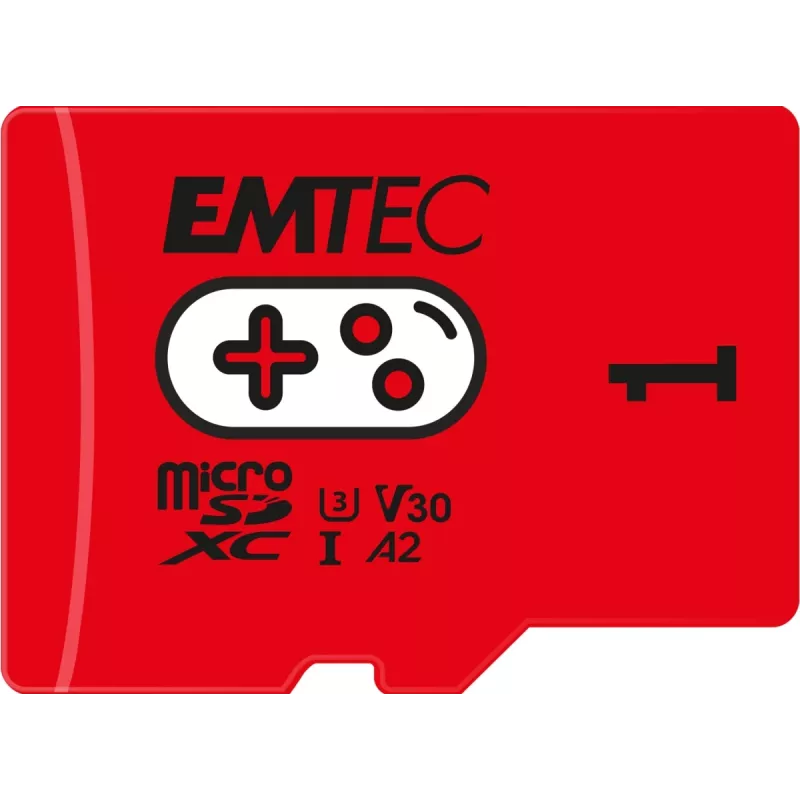 Flash-Speicher Emtec 1TB UHS-I U3 V30 A2 Gaming Rouge ECMSDM1TXCU3G