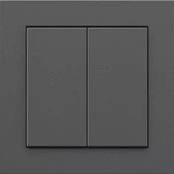 Kabelloser Lichtschalter Senic Friends of Hue Anthrazit 81x81x17 mm