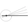 Activejet LED-Wandleuchte AJE-HILTON Schwarz NW