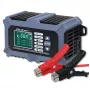 Qoltec Smart Microprocessor Battery Charger mit Batterietester und 12V-Reparaturfunktion | 6A | LCD | Batterieladegerät für AGM LiFePO4 GEL Batterie