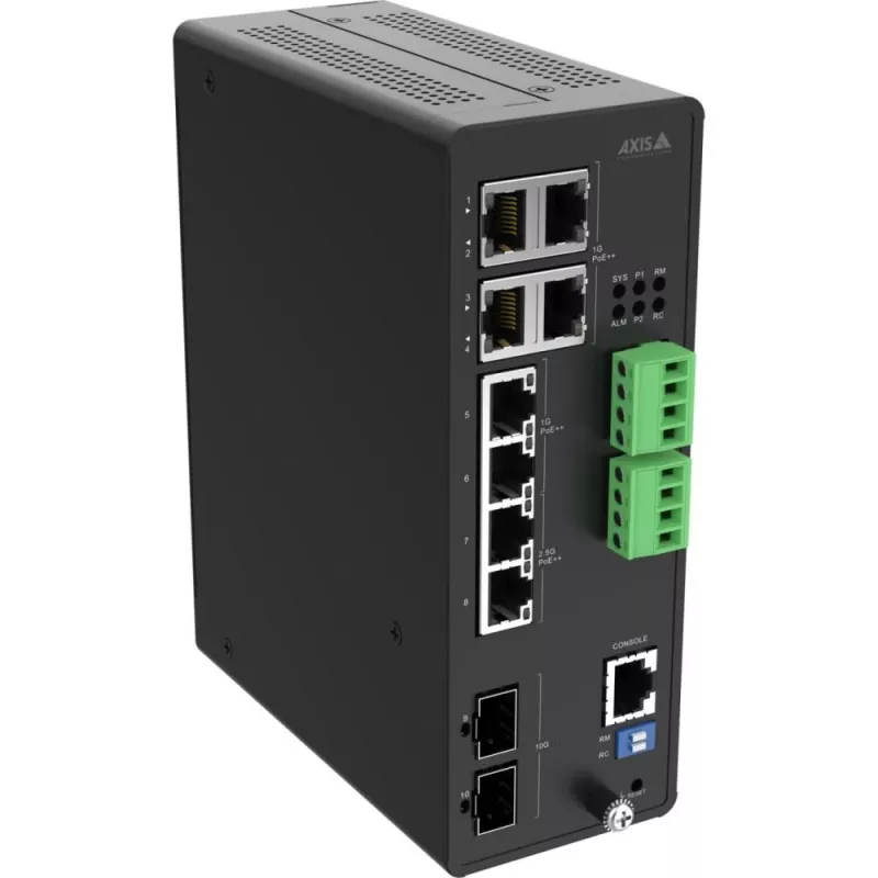 Managed Switch Axis 02621-001 10G Ethernet 8 Ports PoE