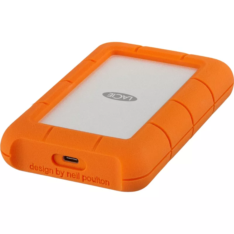 LaCie Rugged USB-C - Festplatte - 2TB - extern (tragbar) - USB 3,1 Gen 1 (USB-C Steckverbinder) (STFR2000800)