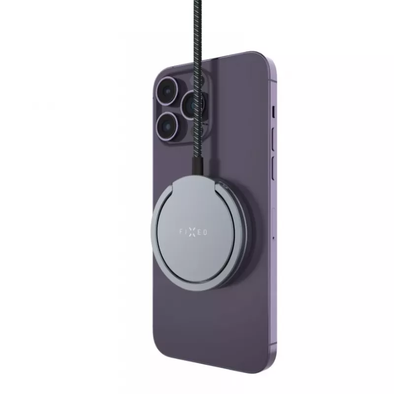 Kabelloses Ladegerät FIXED MagPad Pro 15W — magnetisches Qi-Pad für schnelles Laden