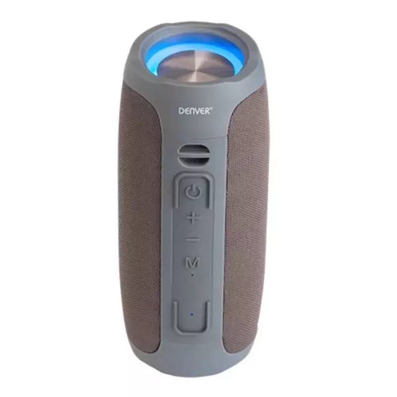 Stereo-Tragbarer Lautsprecher Denver BTV-220Grau Braun