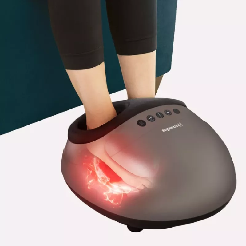 Fußmassagegerät HoMedics FMS-350HGY-EU Shiatsu mit Luftkompression