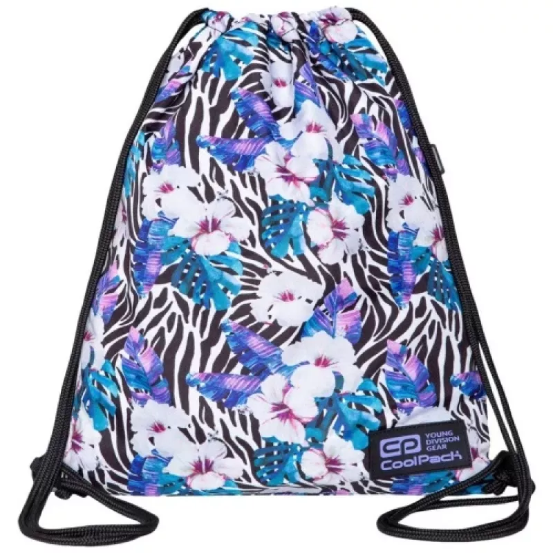 Schuhbeutel CoolPack Solo Flower Zebra