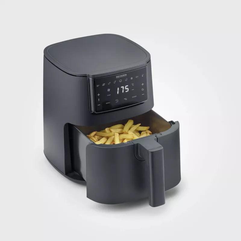 Heißluftfritteuse SEVERIN FR 2461 — 4 L Kapazität, Schwarz