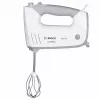 Handmixer Bosch MFQ36480 – 450 W, 5-Gang mit Turbo, grau/weiß, Rührbesen und Knethaken