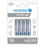Wiederaufladbare AAA NiMH-Batterien everActive EVHRL03-800 – 1,2 V, 4 Stück, zylindrisch 44,5×10,5 mm