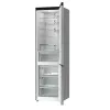 Kühl-Gefrierkombination Gorenje NRB620E61X4WFE, freistehend, Edelstahl, Gesamtkapazität 413 L, Gefrierfach unten 130 L, NoFrost, LED-Anzeige