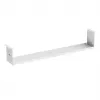 Maclean kompakter Kabelorganizer unter dem Schreibtisch, max. Belastung 5 kg, weiß, MC-107 W