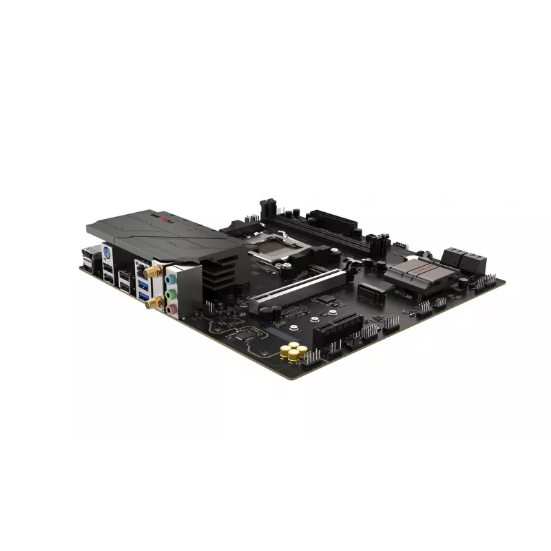 Motherboard Sapphire PULSE A620AM (microATX) Sockel AM5, AMD A620A, DDR5, 2x DIMM, 64 GB, 2x M.2, Gigabit LAN