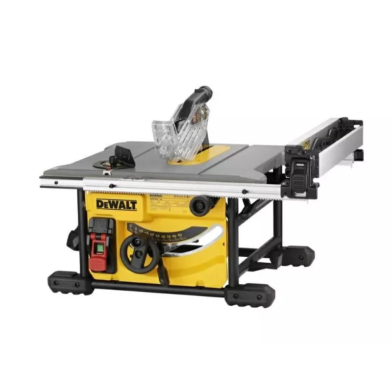 DeWALT DWE7485 210mm Kabelgebundene Tischkreissäge, 230V, Typ C - Euro-Stecker