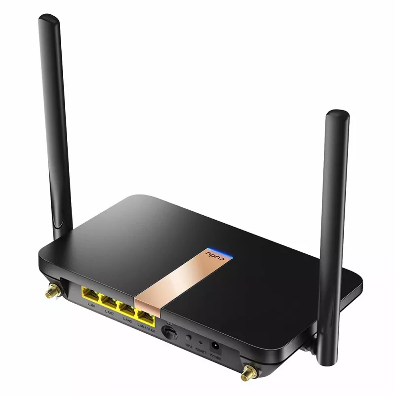 Cudy LT500D Wireless Router Fast Ethernet Dual-Band (2,4 GHz / 5 GHz) 4G Schwarz