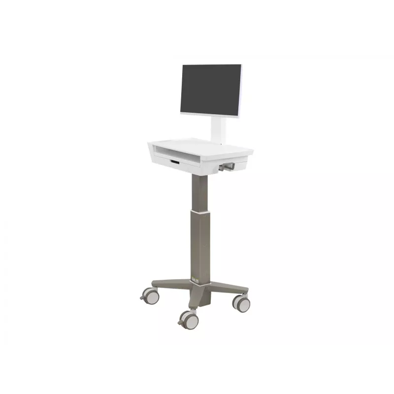 Multimedia-Wagen Ergotron CareFit schlank 2.0 Grau Weiß Aluminium Kunststoff Stahl