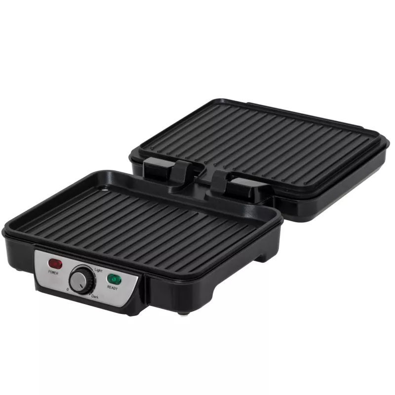 Mesko MS 3050 Kontaktgrill, 1800 W, Schwarz/Edelstahl