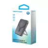 Powerbank Vention 10000mAh Magnetic Wireless 20W, 1×USB-C, kabelloses Laden, schwarz