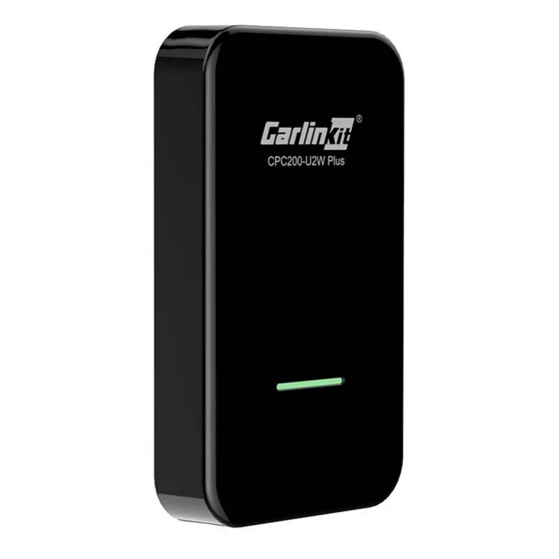 Kabelloser Adapter Carlinkit U2W Plus für Apple CarPlay, schwarz