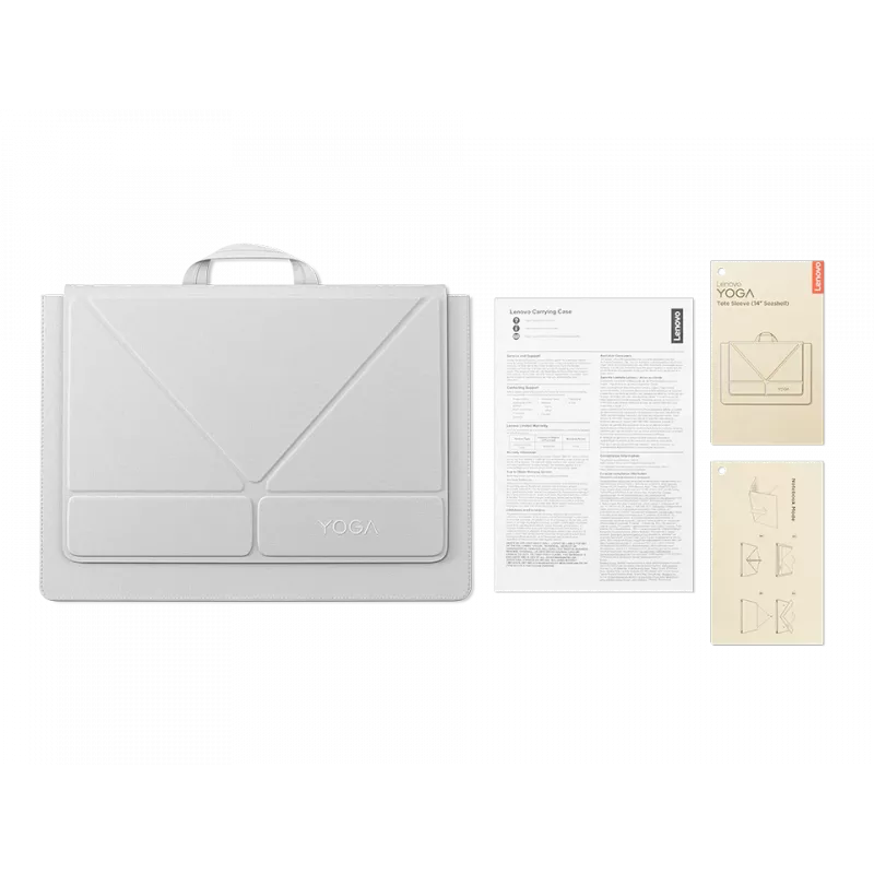 Lenovo Yoga Tote Sleeve | Geeignet für bis zu 14 Zoll | Sleeve | Seashell