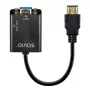 Adapter HDMI-VGA mit Audio AK-76 Savio SAVAK-76