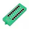 Extralink Gigabit PoE-Injektor 8-Port Aktiv, 8 Ports Gigabit 802.3at/af, Mode A