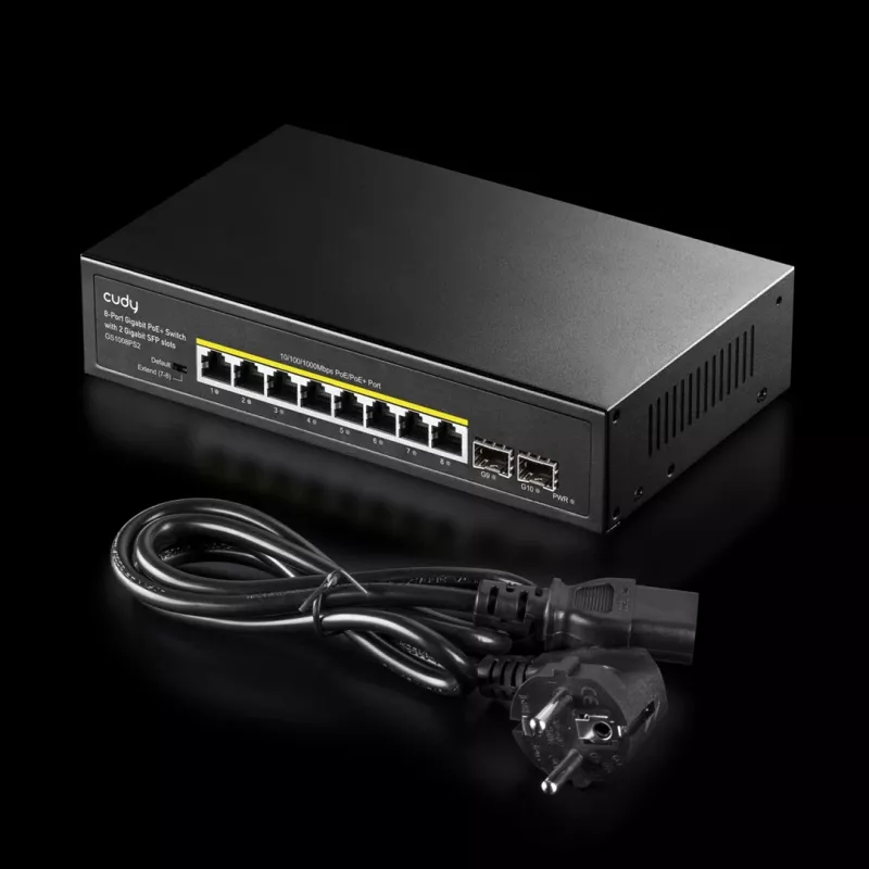 Unmanaged Switch Cudy GS1008PS2 Gigabit Ethernet 8 Ports PoE